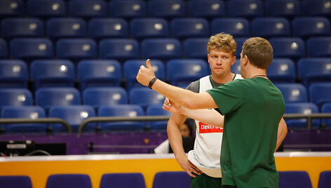 Mindaugas Kuzminskas ir Dainius Adomaitis