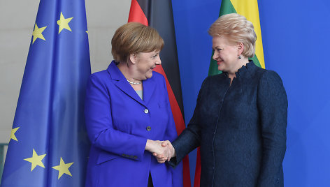 Angela Merkel ir Dalia Grybauskaitė