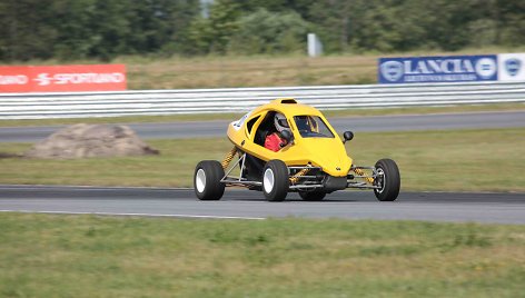 „Crosskart“ lenktynės „Auto24Ring“ trasoje