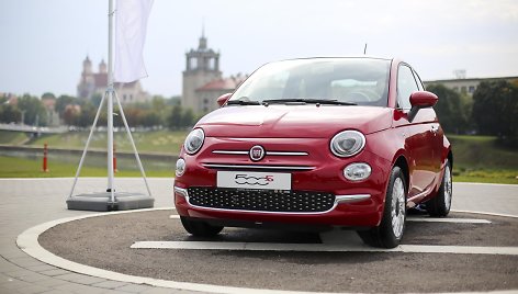 „Fiat 500“ pristatymas Vilniuje