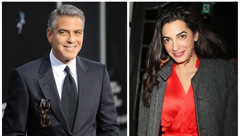 George'as Clooney ir Amal Alamuddin