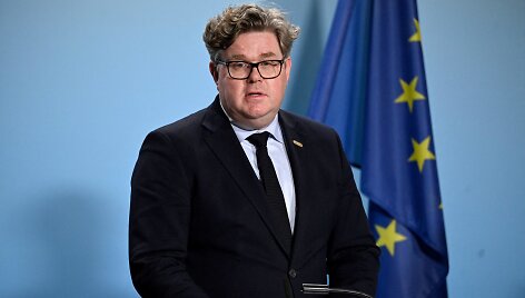 &Scaron;vedijos teisingumo ministras Gunnaras Strommeris