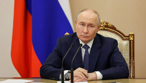 Vladimiras Putinas / Vyacheslav Prokofyev / ZUMAPRESS.com