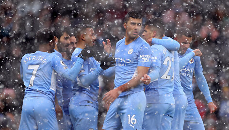 &bdquo;Manchester City&ldquo; futbolininkai