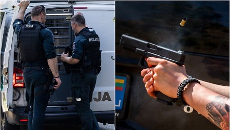 Kol servise narkotikų radę policininkai darė kratą – ginkluoti nusikaltėliai pareigūnus apšaudė