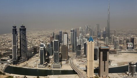 Dubajaus nuotraukos i&scaron; oro