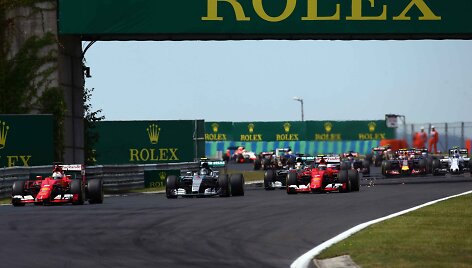 Formulė 1: GP etapas Vengrijoje