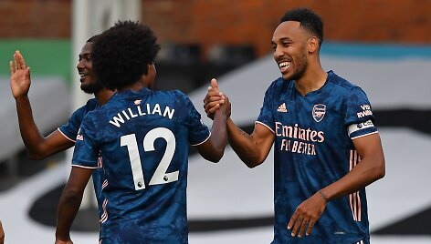 Willianas ir Pierre'as-Emerickas Aubameyangas