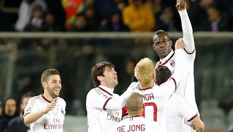 Mario Balotelli ir „Milan“ triumfas