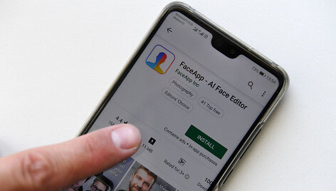 Programėlė &bdquo;FaceApp&ldquo;