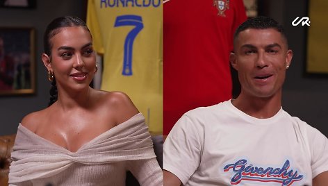 Cristiano Ronaldo ir Georgina Rodriguez