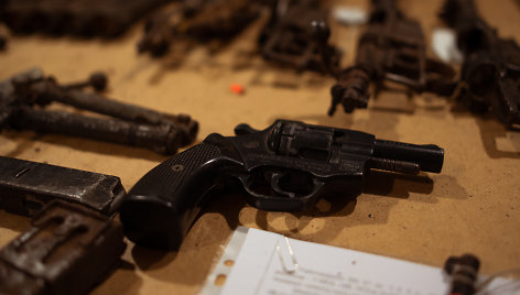 Karo muziejui perduoda Šiaulių policijos amunicija