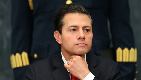 Meksikos prezidentas Enrique Pena Nieto.