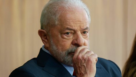 Brazilijos prezidentas Luizas Inacio Lula da Silva