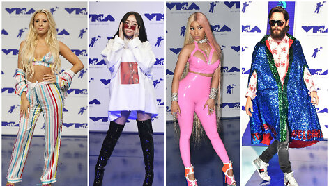Sophie Beem, Noah Cyrus, Nicki Minaj ir Jaredas Leto
