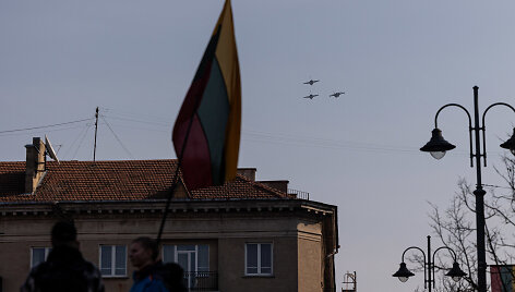 Baltijos valstybių vėliavų pakėlimo ceremonija