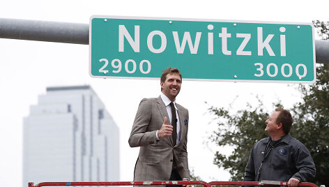 D.Nowitzki vardu pervadinta gatvė
