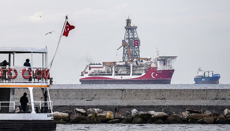 Turkija tęsia i&scaron;kasenų žvalgybą jūroje