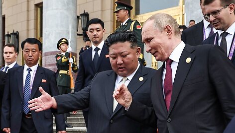 Kim Jong Unas, Vladimiras Putinas