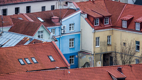 Vilniaus senamiesčio stogai