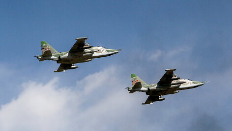 Reaktyviniai lėktuvai Su-25