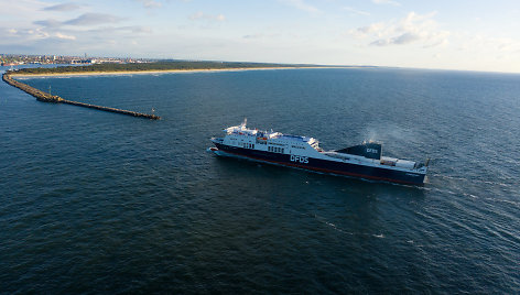 DFDS keltų operatoriaus keltas „Athena Seaways“.