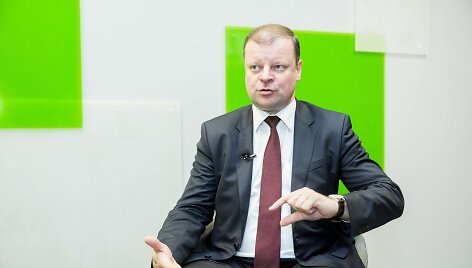 15min studijoje &ndash; premjeras Saulius Skvernelis