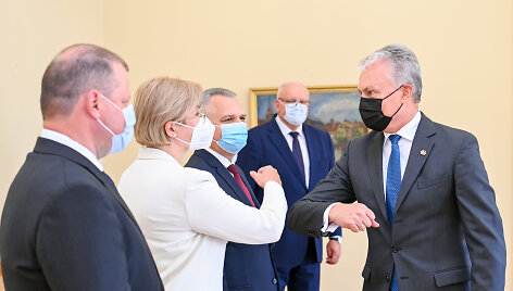 Prezidentas susitinka su Seimo opozicija