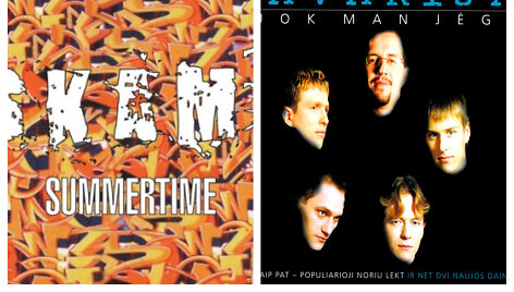 SKAMP ir &bdquo;B'Avarijos&ldquo; albumų vir&scaron;eliai