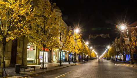 Rudens vakaras Vilniuje