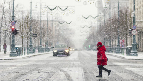 Žiemiškas Vilnius