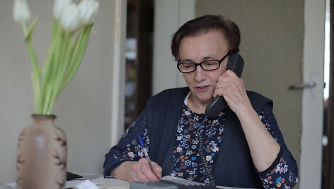 &bdquo;Sidabrinė linija&ldquo; laukia senjorų skambučių