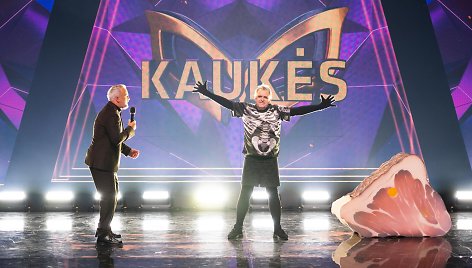 TV projektas „Kaukės“. Atidengta „Lašinių“ kaukė