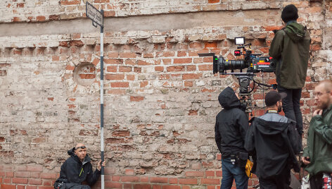 Vilnius virs filmavimo aik&scaron;ele