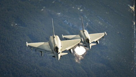 Italijos naikintuvai &bdquo;Eurofighter Typhoon&ldquo;