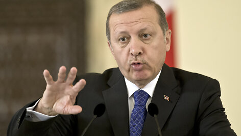 Turkijos prezidentas Recepas Tayyipas Erdoganas
