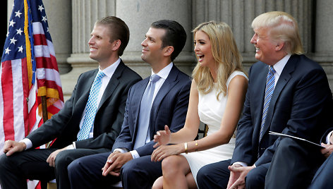 Ericas Trumpas, Donaldas Trumpas jaunesnysis, Ivanka Trump, Donaldas Trumpas