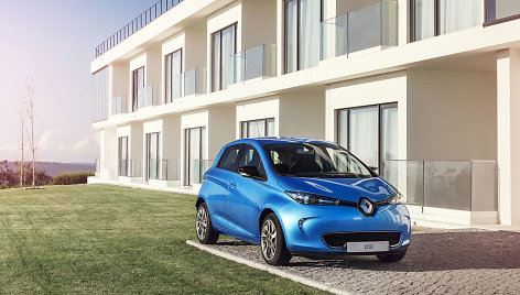 Elektrinis „Renault Zoe“ pasiekė Lietuvą.