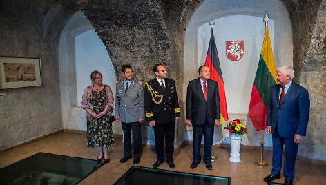 Naujojo Vokietijos gynybos ata&scaron;ė Lietuvai akreditacijos ceremonija