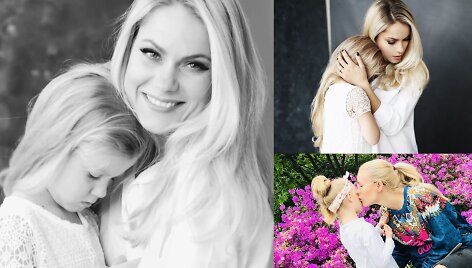 Nijolė Pareigytė-Rukaitienė su dukra
