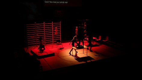 Lietuvos nacionalinio dramos teatro &bdquo;Kankinys&ldquo; parodytas Rumunijoje