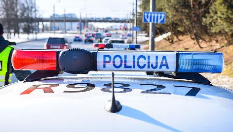 Policijos reidas Vilniuje