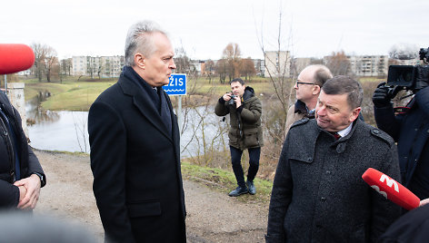 Gitanas Nausėda ir Valentinas Tamulis