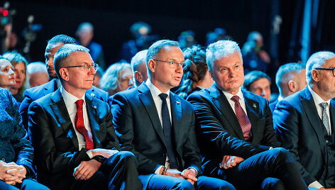 Edgaras Rinkevičius, Andrzejus Duda, Gitanas Nausėda