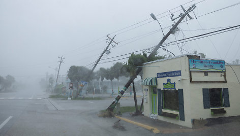 Uraganas Miltonas Fort Majerse