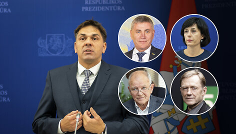 Ignotas Adomavičius, Kęstutis Vilkauskas, Vaida Aleknavičienė, &scaron;arūnas Birutis ir Vytenis Andriukaitis
