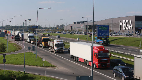 Spūstys ties Kleboniškio tiltų