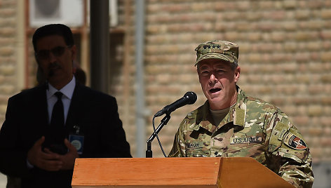 NATO pajėgų Afganistane vadu tapo S.Milleris.