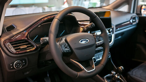 Naujosios &bdquo;Ford Fiesta&ldquo; pristatymas Milane