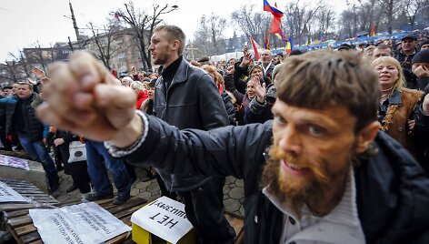 Protestas Luhanske